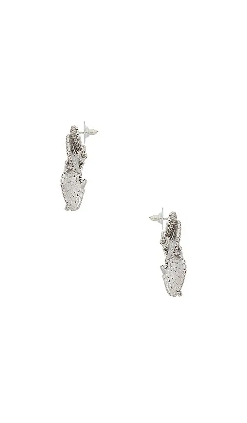 Amber Sceats x REVOLVE Camila Earring in Metallic Silver