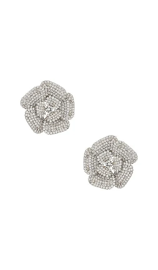 Amber Sceats x REVOLVE Camila Earring in Metallic Silver