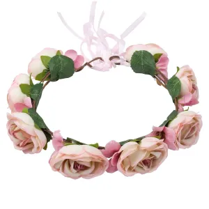 Ave Flower Crown - Pink