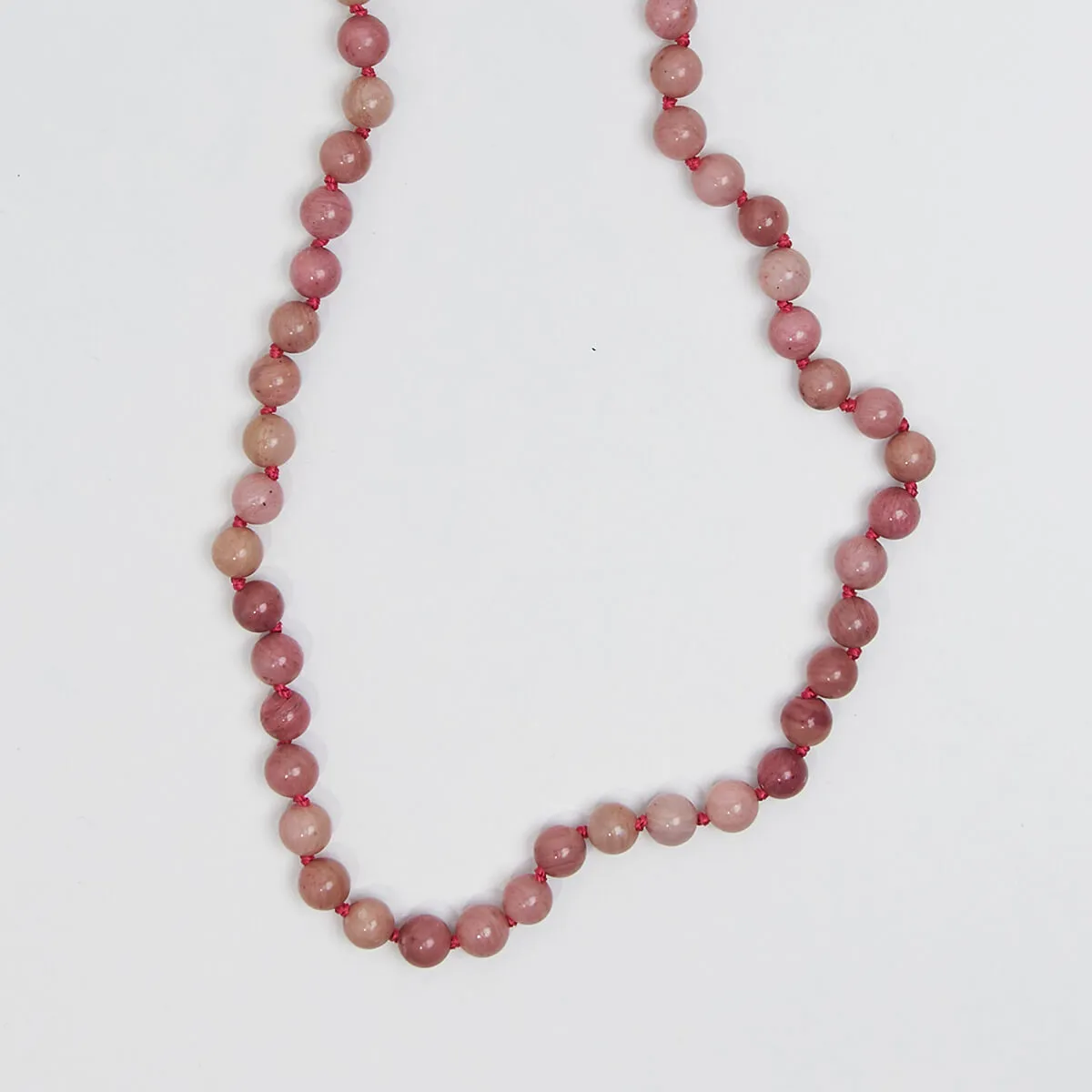 Berry Kids Necklace in Dusty Rose Rodochrosite by Nirrimis