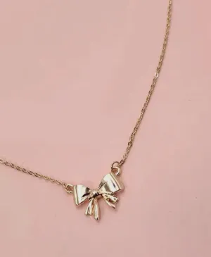 Bow Necklace