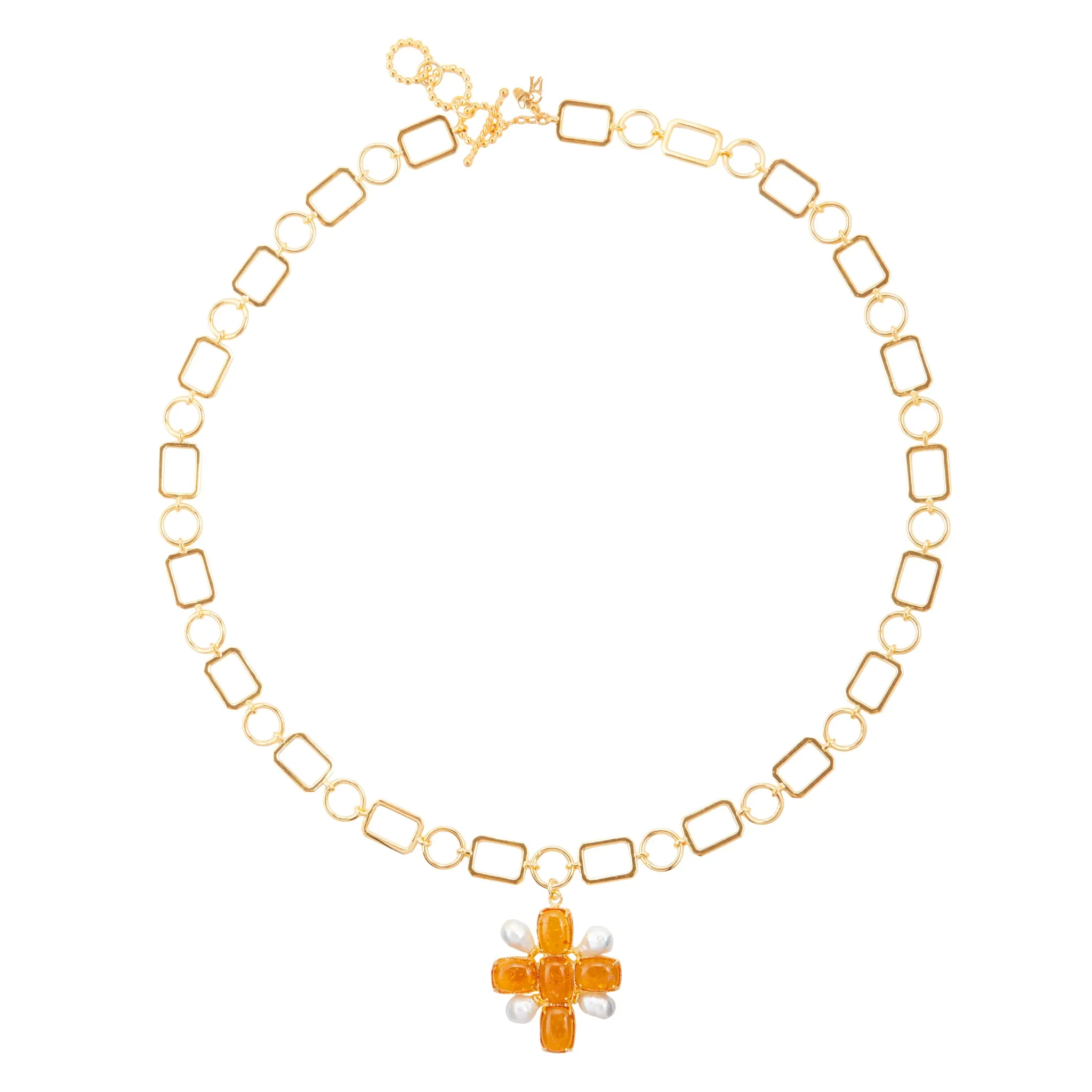 Electra Necklace Orange
