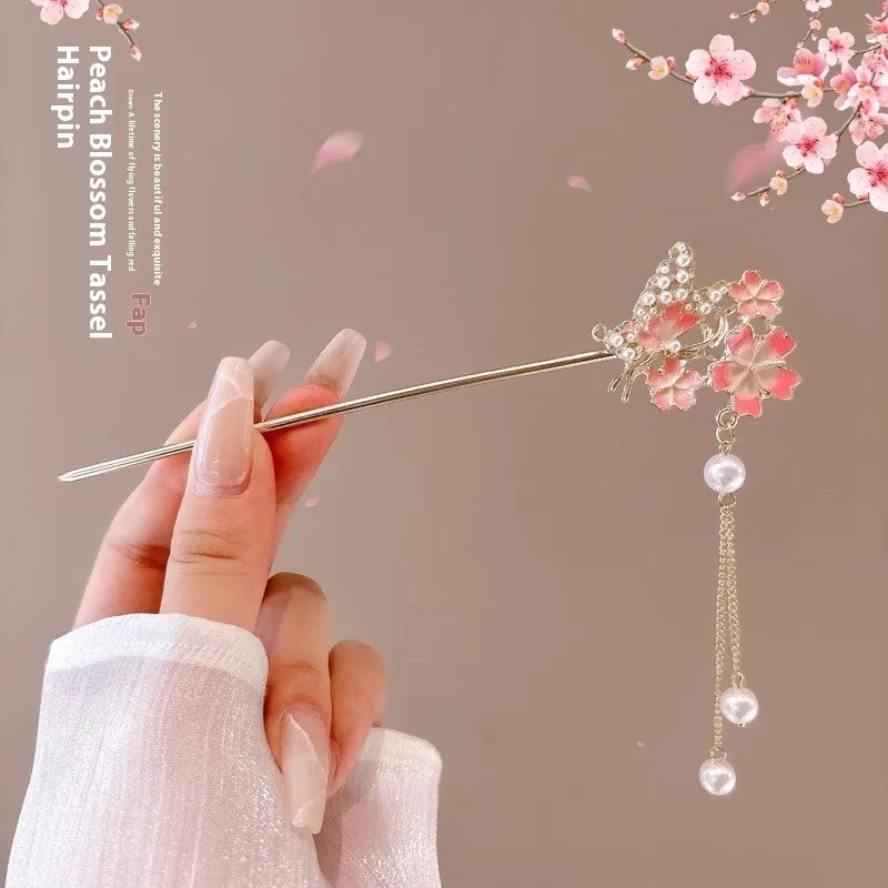 Hairpin Han Chinese Clothing Hair Clasp Updo Hair Accessories