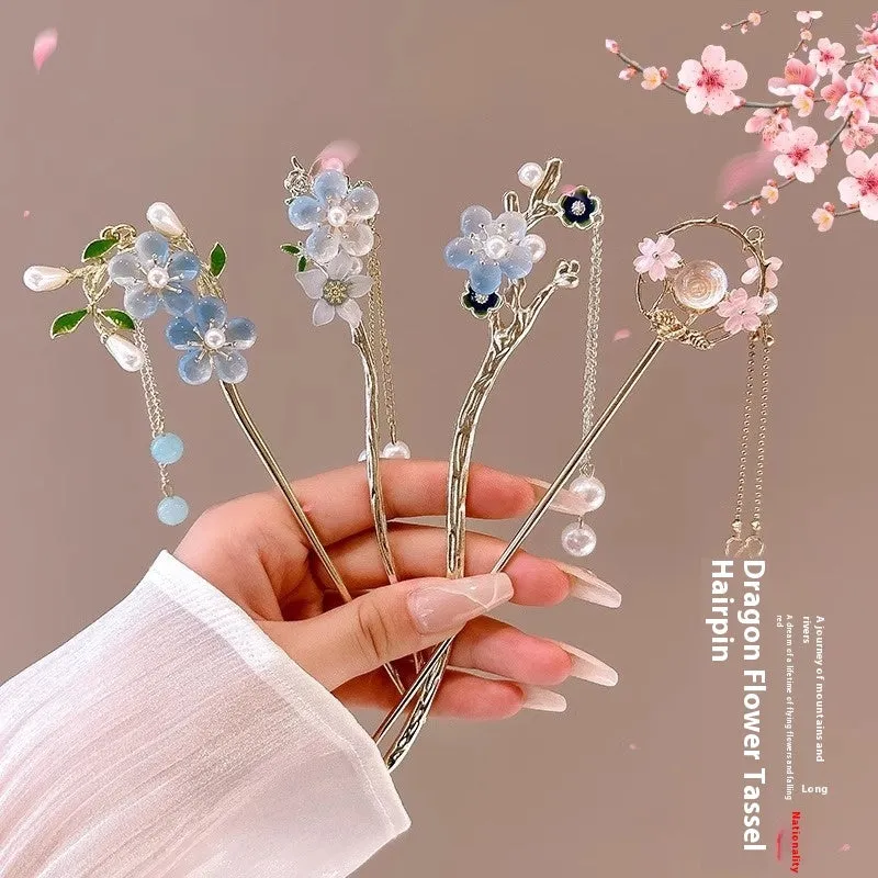 Hairpin Han Chinese Clothing Hair Clasp Updo Hair Accessories