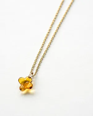 HARIO LWF Necklace - Little Amber Osmanthus (HAII-KA-N)