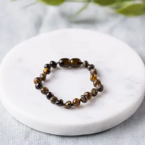 Kids | Green Baltic Amber Bracelet