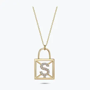 Letter Ş Gold Necklace