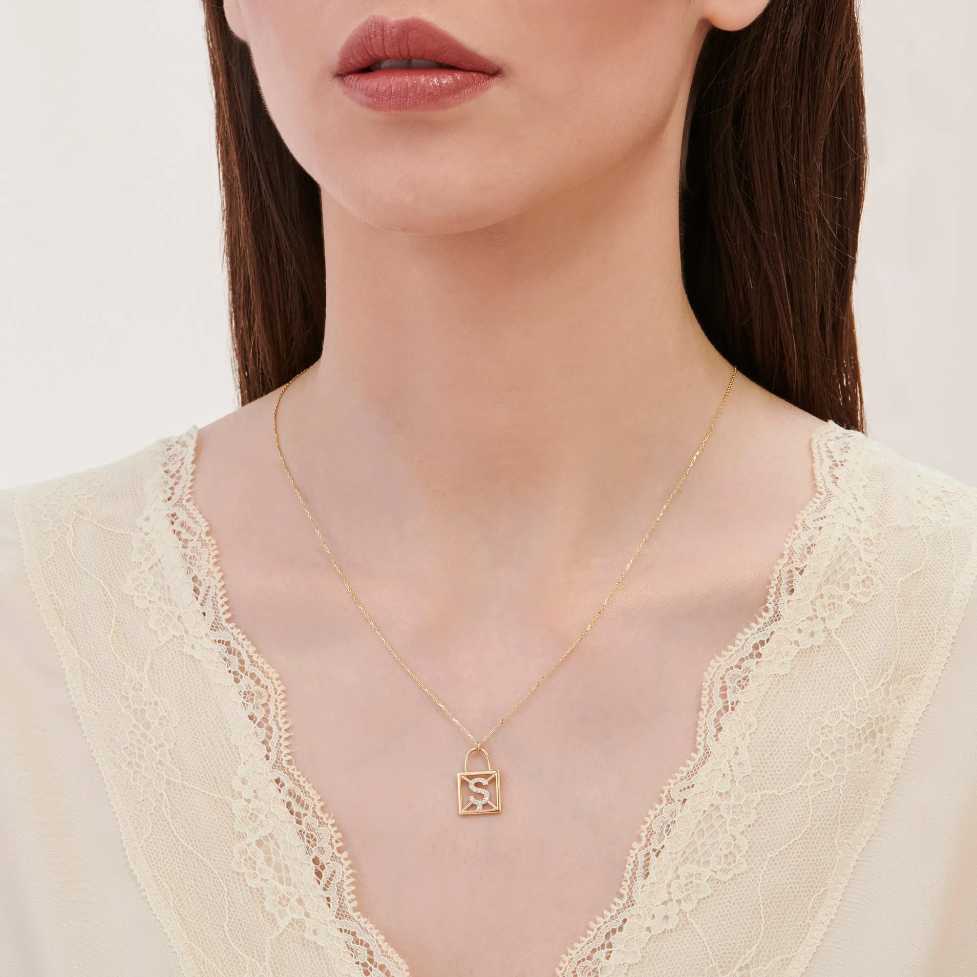 Letter Ş Gold Necklace