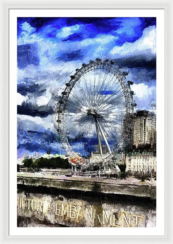 London Eye - Framed Print