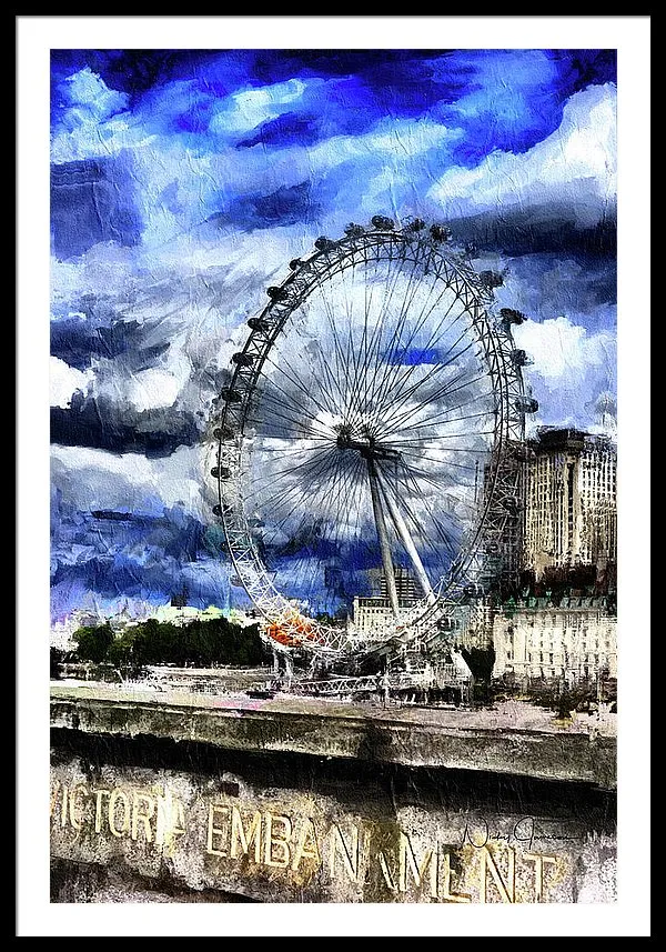London Eye - Framed Print