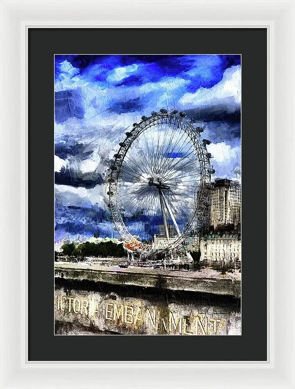 London Eye - Framed Print