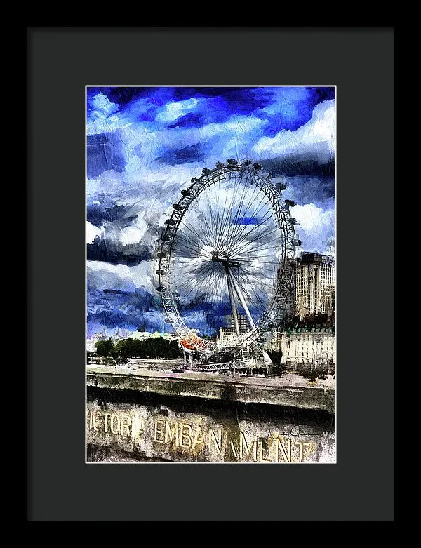 London Eye - Framed Print