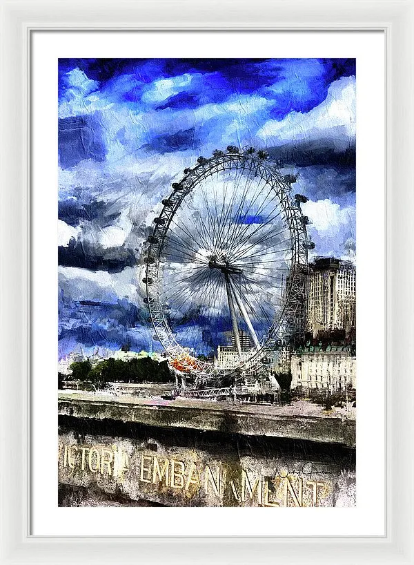 London Eye - Framed Print
