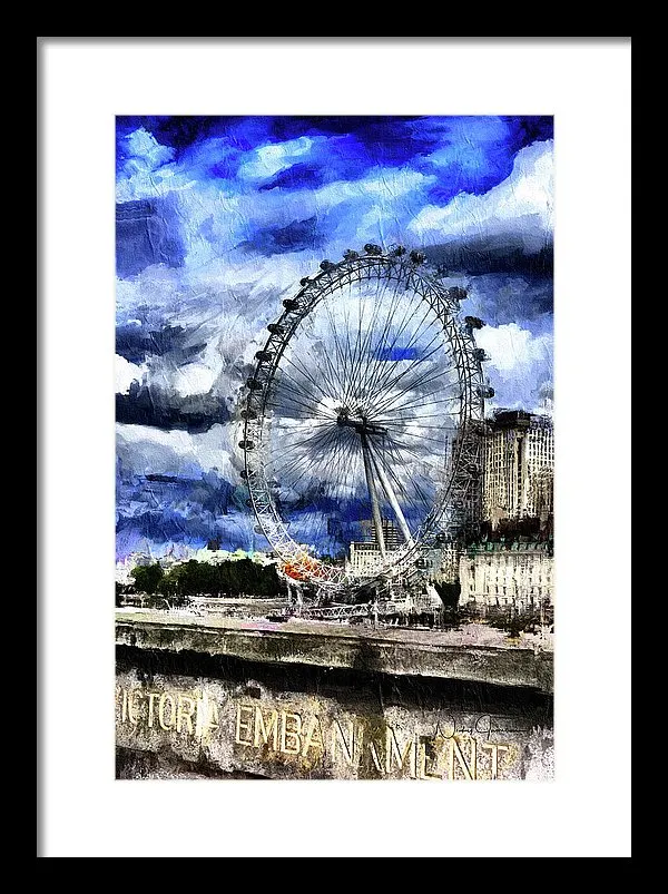 London Eye - Framed Print