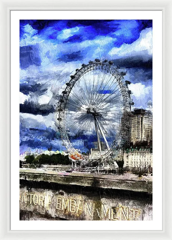 London Eye - Framed Print