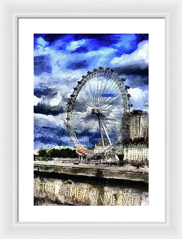 London Eye - Framed Print
