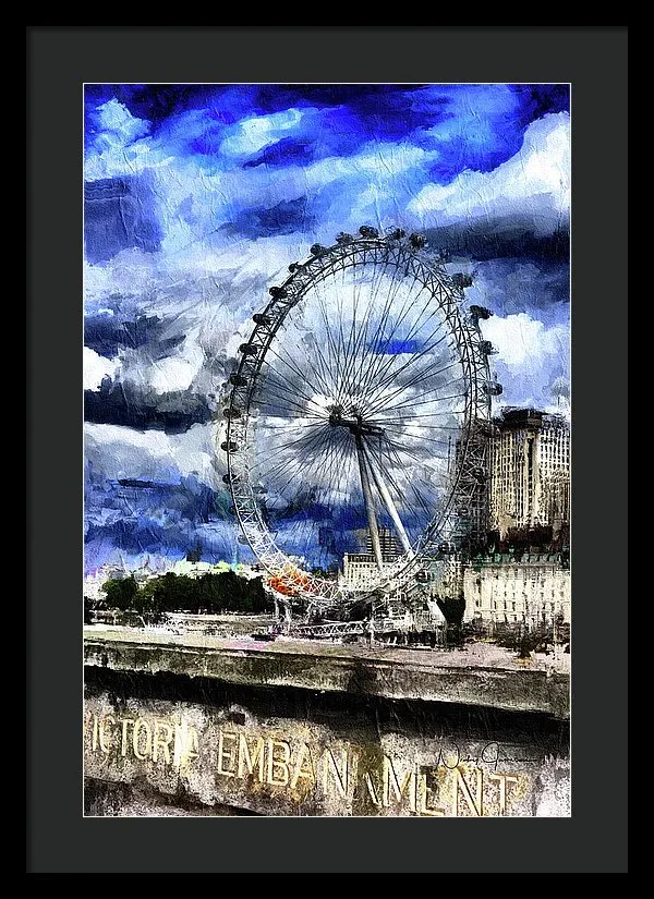 London Eye - Framed Print