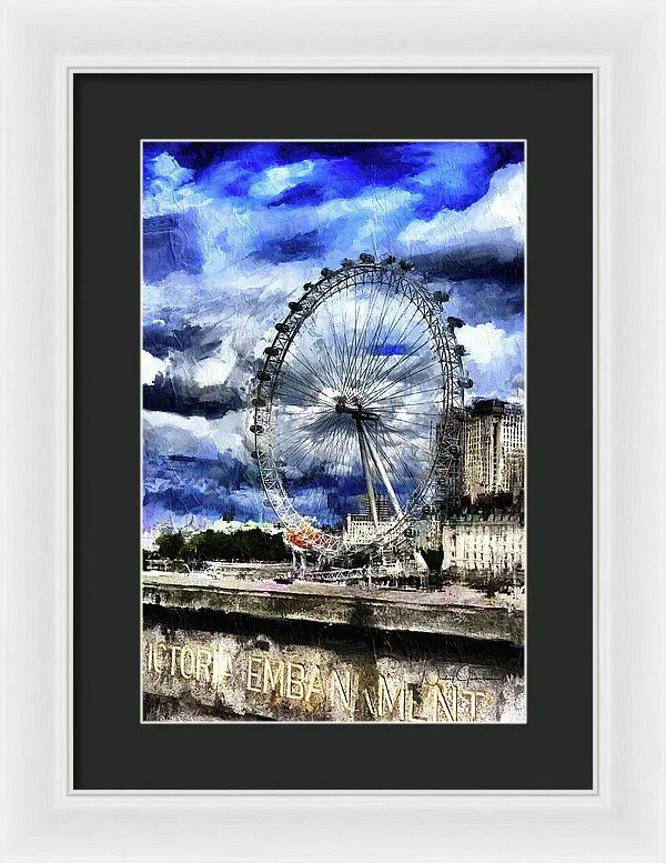 London Eye - Framed Print