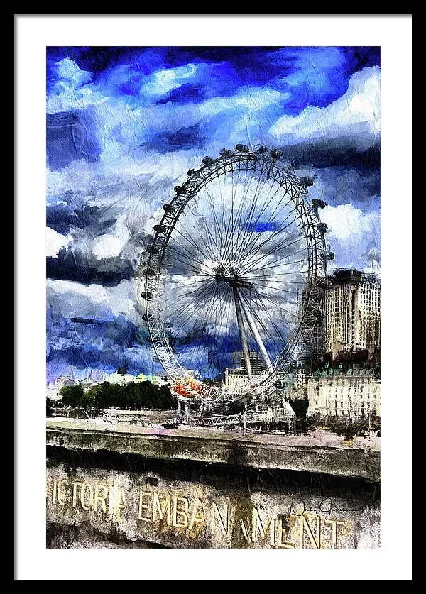 London Eye - Framed Print