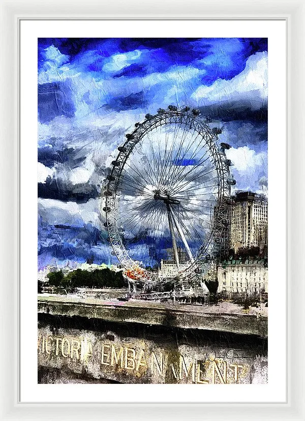 London Eye - Framed Print