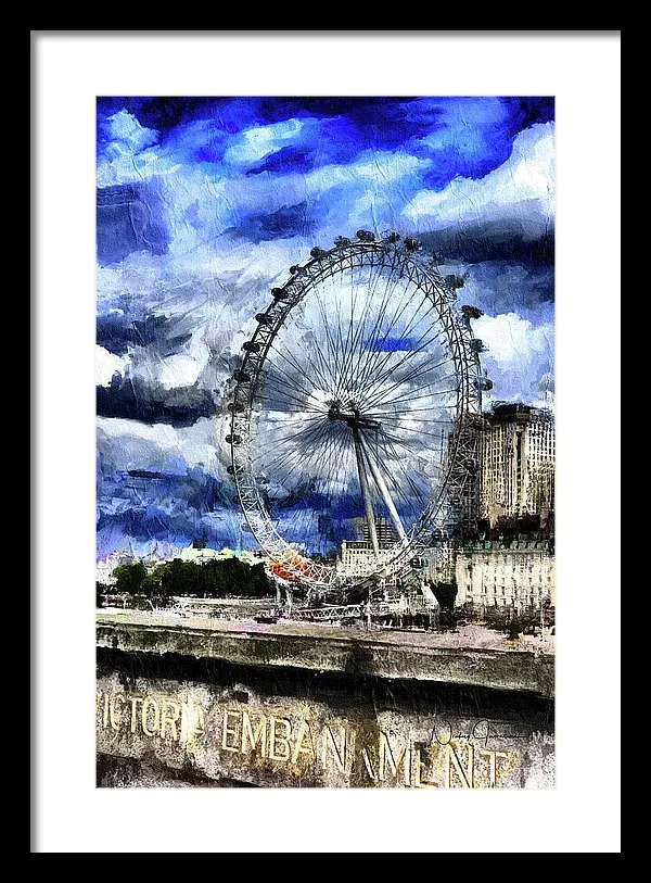 London Eye - Framed Print