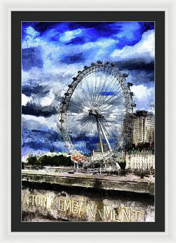 London Eye - Framed Print