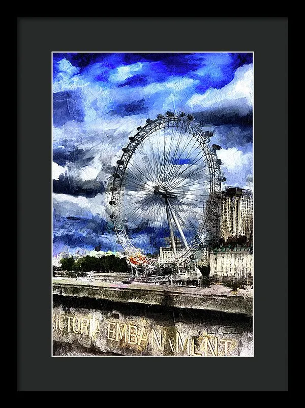 London Eye - Framed Print