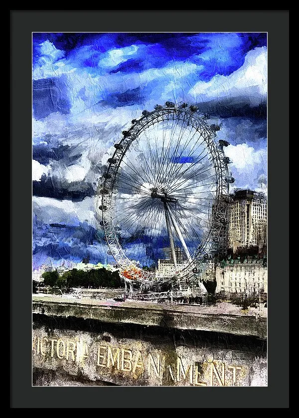 London Eye - Framed Print