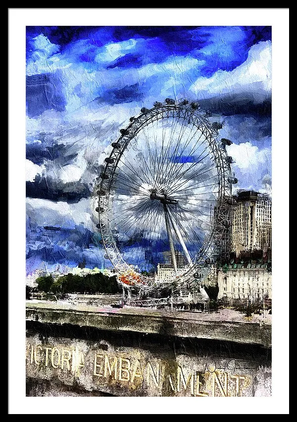 London Eye - Framed Print
