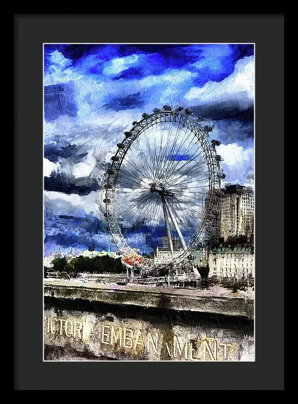 London Eye - Framed Print