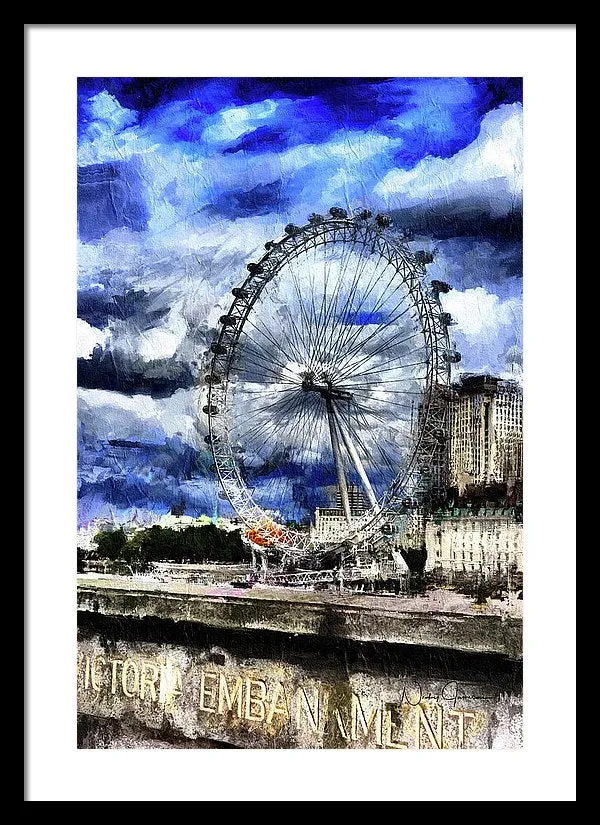 London Eye - Framed Print