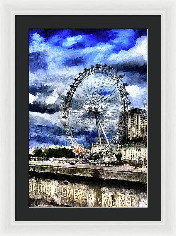 London Eye - Framed Print