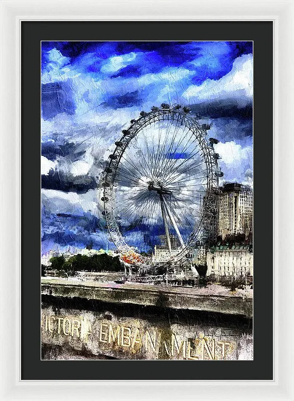 London Eye - Framed Print