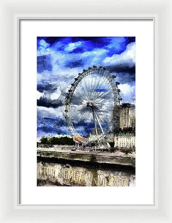 London Eye - Framed Print