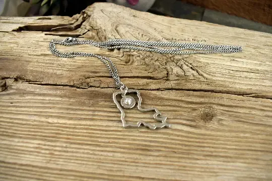 Louisiana Charm Bullet Necklace