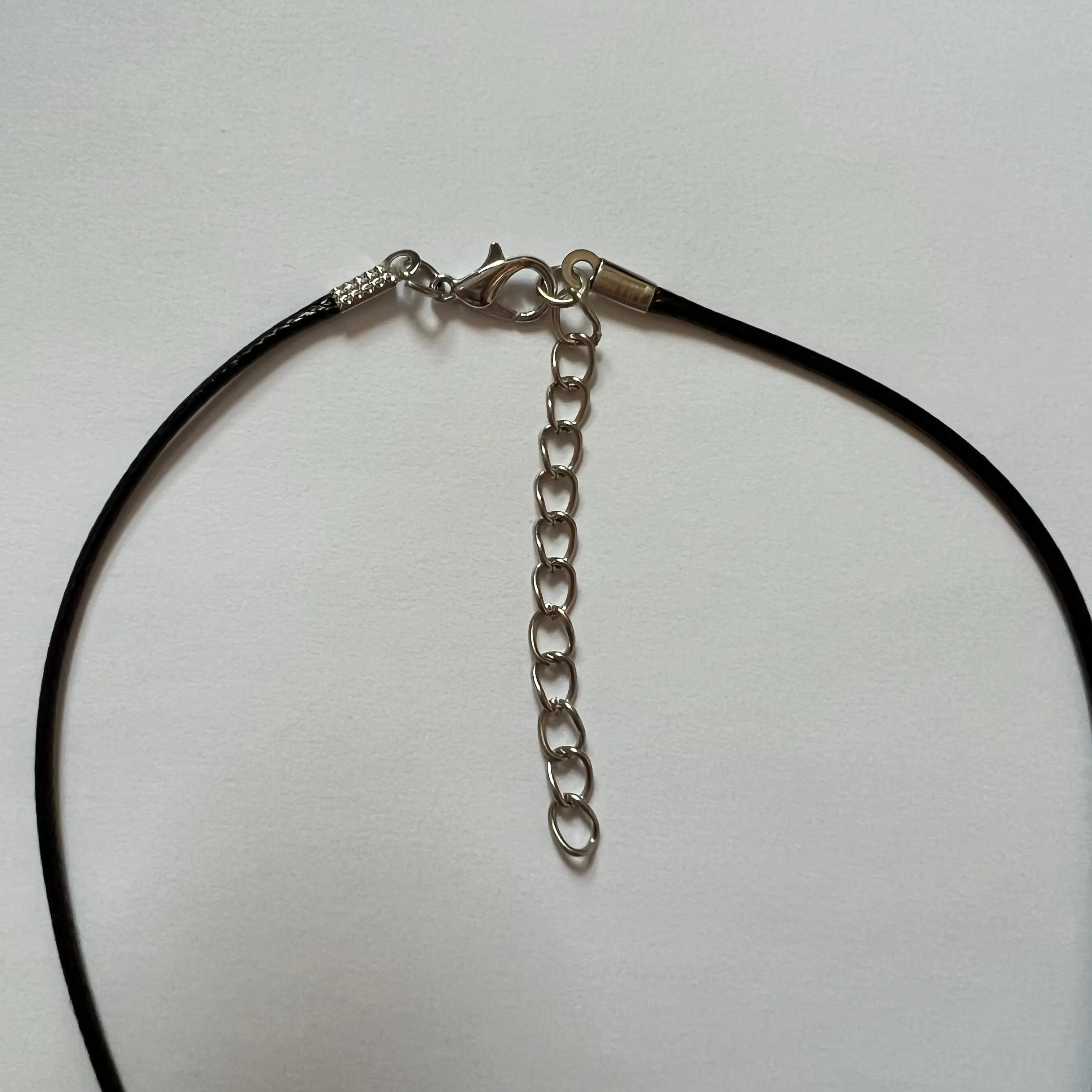 Pale Yellow Heart Necklace