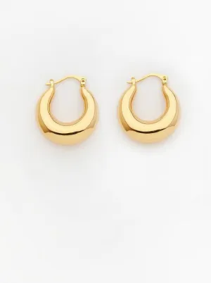 Reliquia Meridan Hoops in Gold