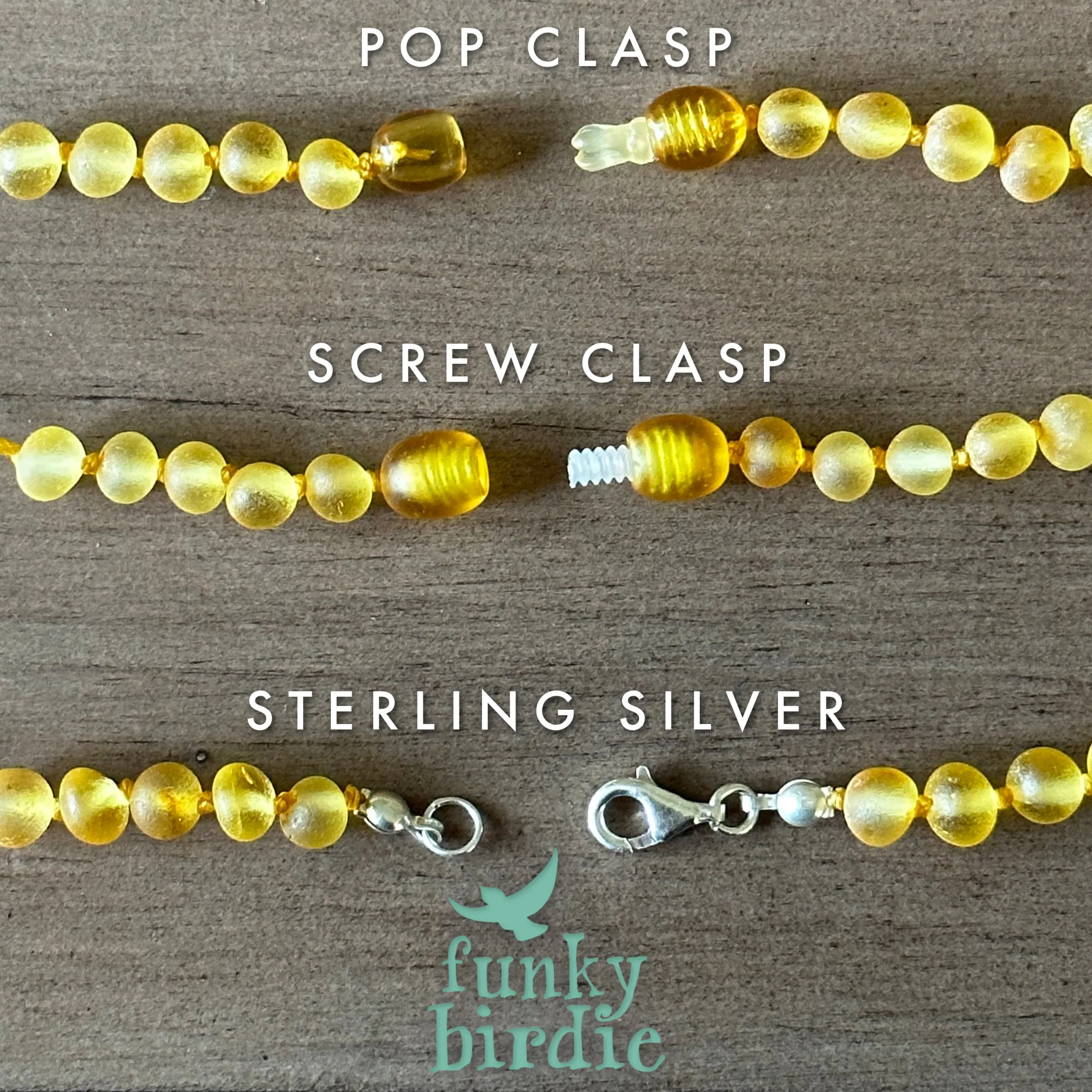 Retro Rainbow Teething Necklace