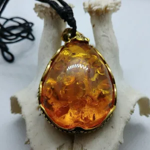 SALE! Synthetic Amber Necklace
