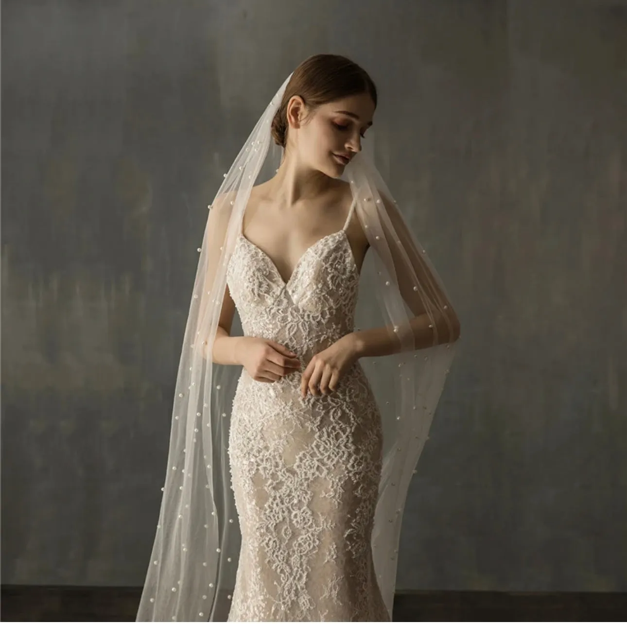 Stunning Cathedral Wedding Veil