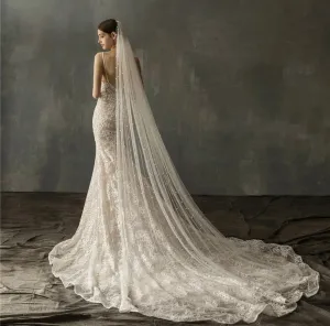 Stunning Cathedral Wedding Veil