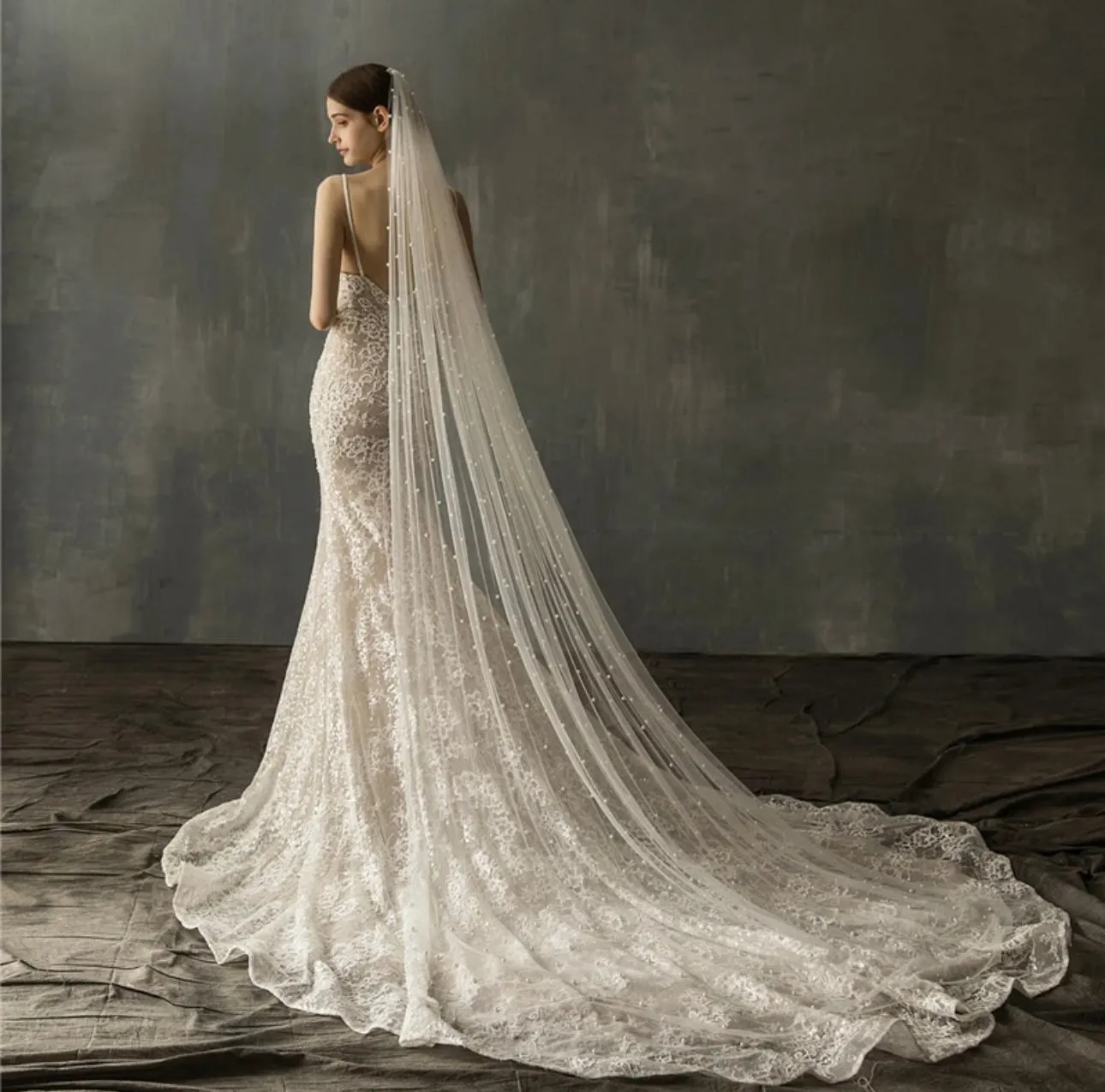 Stunning Cathedral Wedding Veil