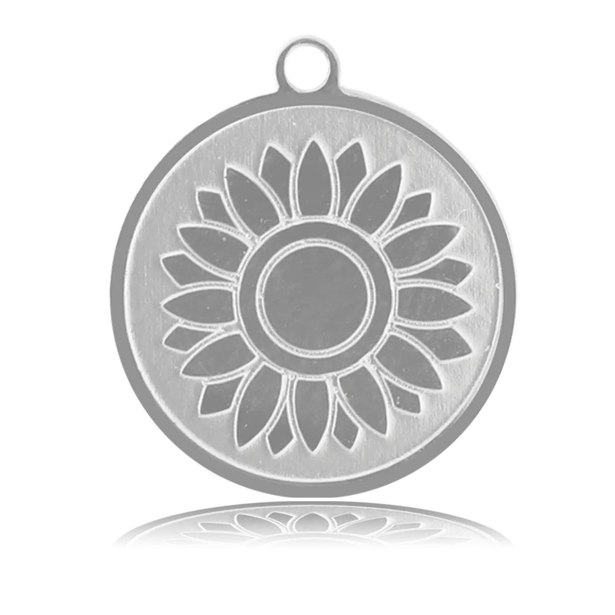 Sunflower Charm with Green Yellow Jade Charity Bracelet
